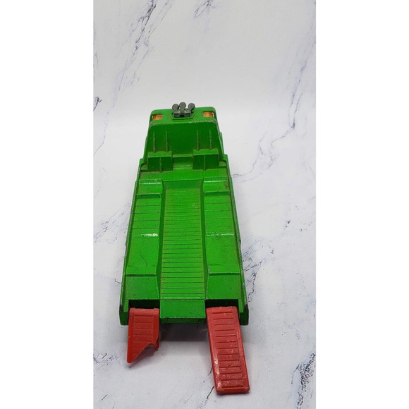Matchbox 1977 Super Kings Auto Transport Vehicle Green with 5 Spoke Wheels - Picture 4 of 8